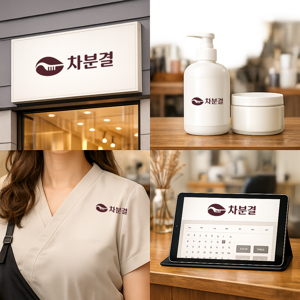 브랜드 적용 모습